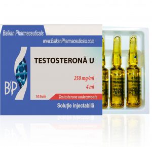 Balkan Pharmaceuticals Testosterona U 10 x 4ml amps (250mg/ml)