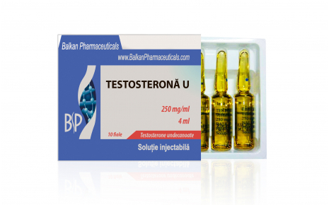Balkan Pharmaceuticals Testosterona U 10 x 4ml amps (250mg/ml)