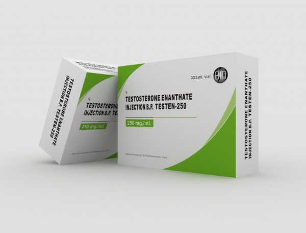 B.M. Pharmaceuticals Testen-250 3 x 2ml (250 mg/ml)