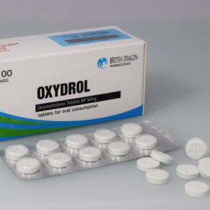 British Dragon Oxydrol Tablets 100 tablets of 50mg in a 10 blisters