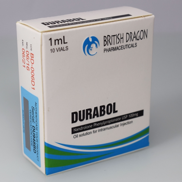 British Dragon Durabol Inject 10 Glass Vials 1 mL (100mg/ml)