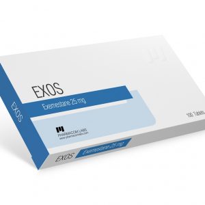 Pharmacom Labs EXOS 25 mg/pill  100 tablets
