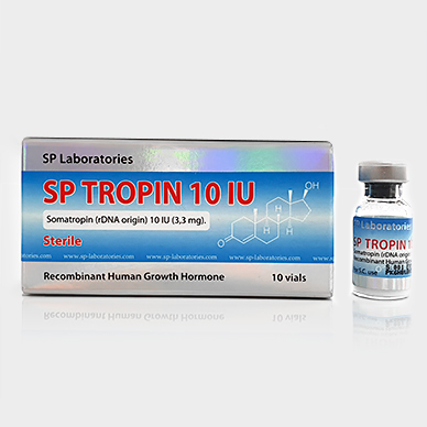 SP-Laboratories SP TROPIN 10IU 1 vial contains 10iu