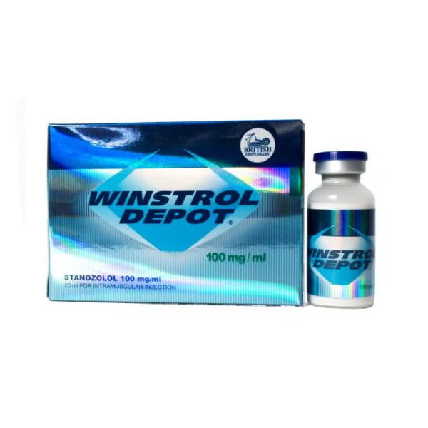 British Dispensary WINSTROL DEPOT 100 20 mL vial (100 mg/ml)
