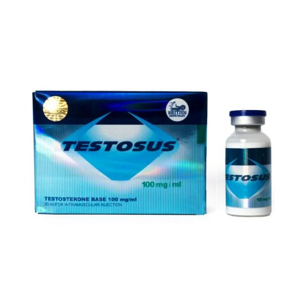 British Dispensary TESTOSUS 100 20 mL vial (100 mg/ml)