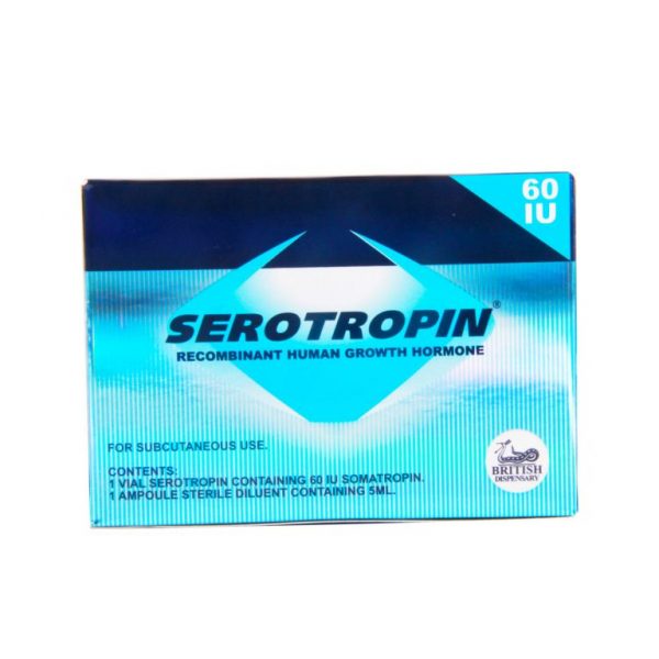 British Dispensary Serotropin 60IU 60IU 1 vial