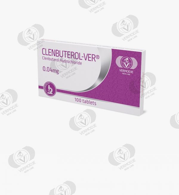 VERMODJE CLENBUTEROL 0.04 mg 100 tablets