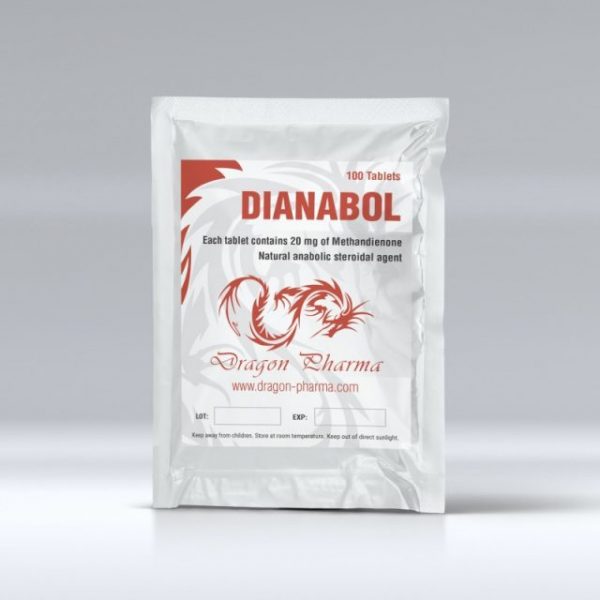 Dragon Pharma Dianabol 100 tabs (20 mg/tab)