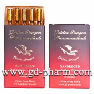 Golden Dragon Pharmaceuticals Nandroged 10 ampoules of 1ml (250mg/ml)