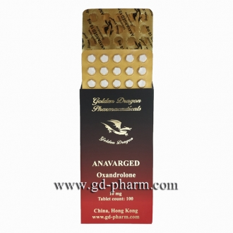 Golden Dragon Pharmaceuticals Anavarged 10 mg 100 tablets