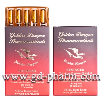 Golden Dragon Pharmaceuticals Sustaged 10 ampoules of 1ml (250mg/ml)
