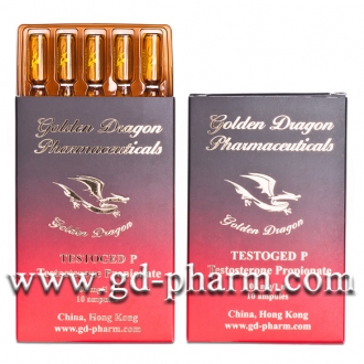 Golden Dragon Pharmaceuticals Testoged P 10 ampoules of 1ml (100mg/ml)