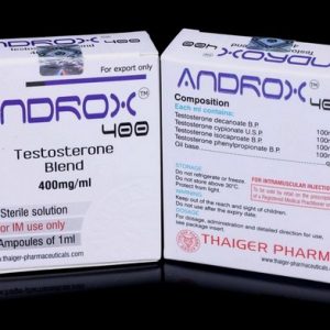 Thaiger Pharma Group ANDROX 400 10 ampoules of 1ml (400mg/ml)