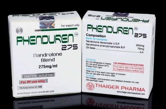 Thaiger Pharma Group PHENDUREN 275 10 ampoules of 1ml (275mg/ml)