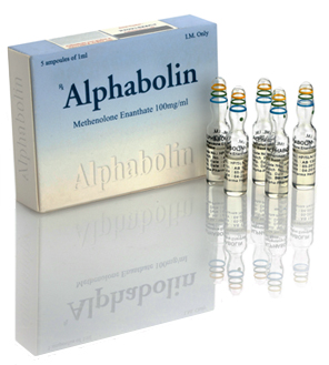 Alpha-Pharma Alphabolin 5 ampoules of 1ml (100mg/ml) or one vial of 10ml (100mg/ml)