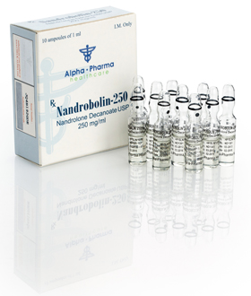 Alpha-Pharma Nandrobolin 250 10 ampoules of 1ml (250mg/ml) or one vial of 10ml (250mg/ml)