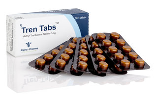 Alpha-Pharma Tren Tabs 5 strips of 10 tablets each 1 mg