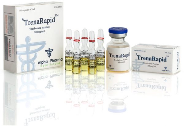 Alpha-Pharma TrenaRapid 10 ampoules of 1ml (100mg/ml) or 1 vial of 10ml