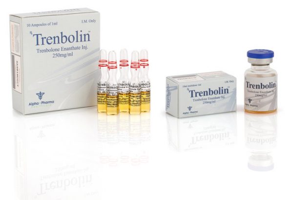 Alpha-Pharma Trenbolin 10 ampoules of 1ml (250mg/ml) or 1 vial of 10ml