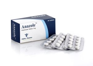 Alpha-Pharma Anazole 30 tablets of 1mg each