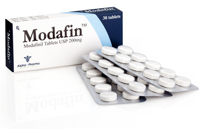 Alpha-Pharma Modafin 3 strips of 10 tablets each 200 mg