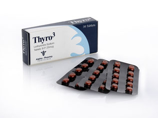 Alpha-Pharma Thyro3 30 tablets of 25mcg each
