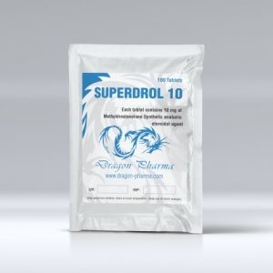 Dragon Pharma Superdrol 10 100 tabs (10 mg/tab)