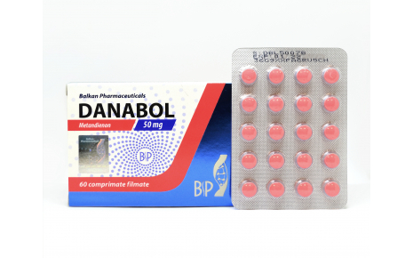 Balkan Pharmaceuticals Danabol 50mg 60 tablets (50 mg/tab)