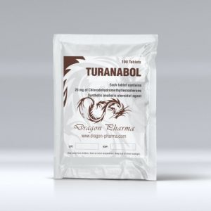 Dragon Pharma Turanabol 100 Tabs (20 mg/tab)