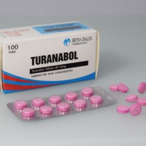 British Dragon Turanabol Tablets 100 tablets of 10mg in a 10 blisters