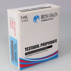 British Dragon Testabol Propionate Inject 10 Glass Vials 1 mL (100mg/ml)