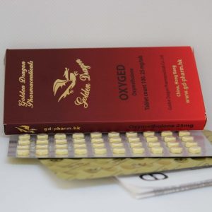 Golden Dragon Pharmaceuticals Oxiged 25 mg 100 tablets
