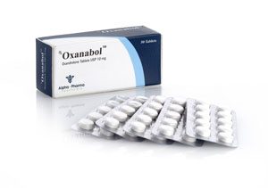 Alpha-Pharma Oxanabol 50 tablets of 10mg each