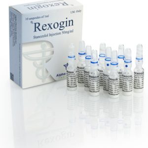 Alpha-Pharma Rexogin 10 ampoules of 1ml (50mg/ml) or one vial of 10ml (50mg/ml)